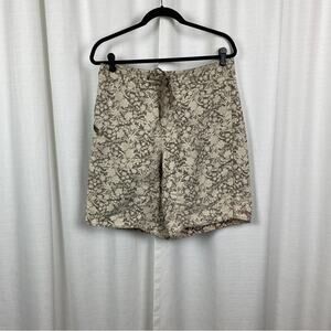 Patagonia Brown&Tan Tropical Floral Board Shorts Sz.32